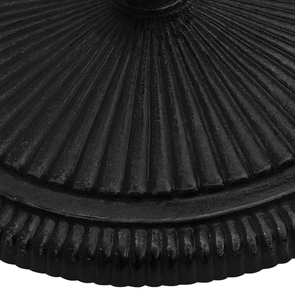 Umbrella Base Black 45x45x30 cm Cast Iron